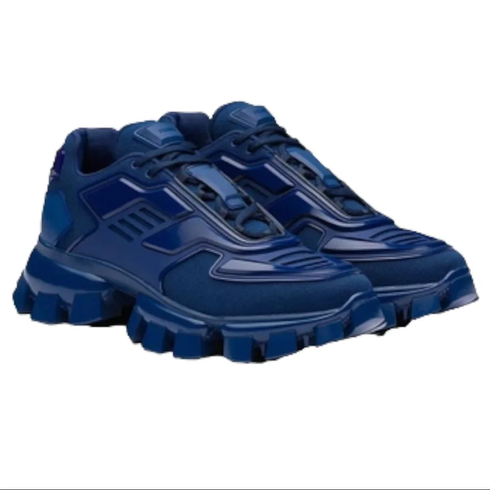 PRADA
Men's Cloudbust Thunder Lug-sole Trainer Sneakers In Danubio - Picture 2 of 6
